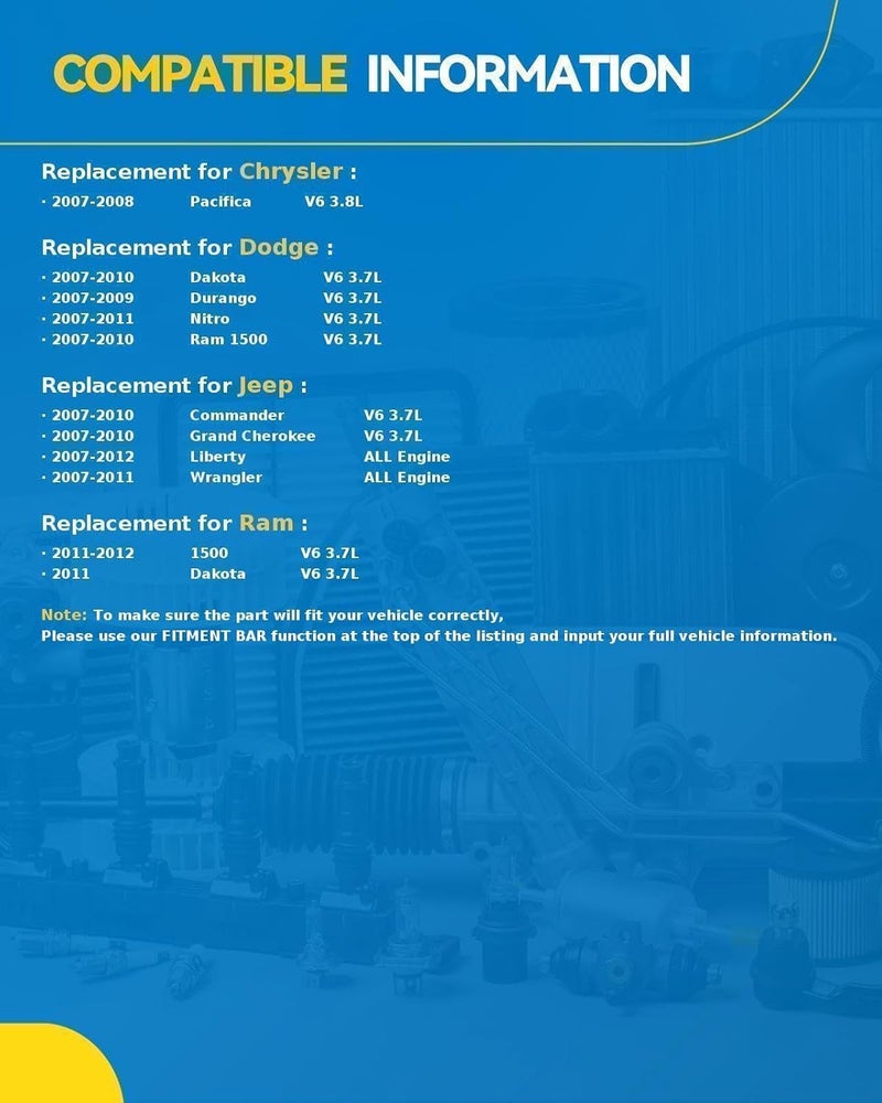 PHILTOP S20187 جسم خنق إلكتروني لليبرتي/رانجلر/نيترو/داكوتا 2007-2011، جراند شيروكي/رام 1500/كوماندور 2007-2010، 1500 2011-2012، دورانجو 2007-2009 3.7L؛ باكفيتا 2007-2008 3.8L - Image 3